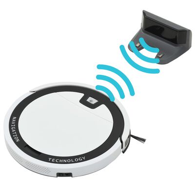 vidaXL Automatic Robot Vacuum Cleaner 5 Modes APP Control WIFI Navigation