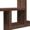 vidaXL Wall Shelves 2 pcs Brown Oak 50x12x50 cm Engineered Wood