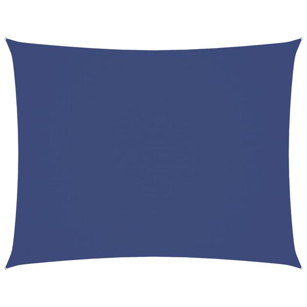vidaXL Sunshade Sail Oxford Fabric Rectangular 6x8 m Blue