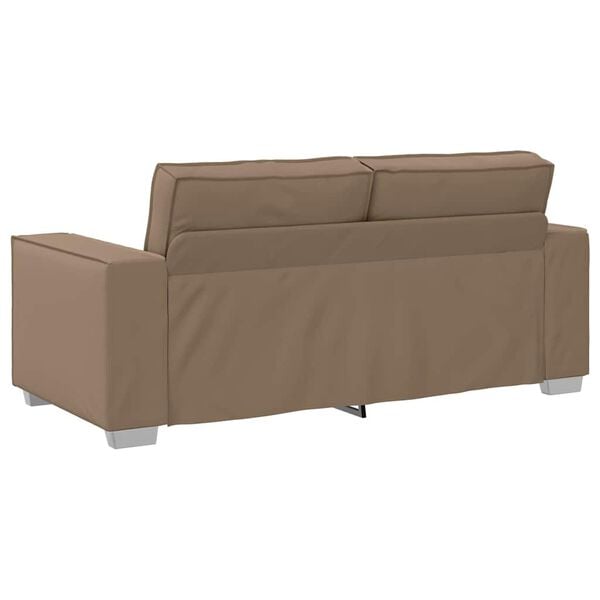 vidaXL Sofa Cappuccino 180 x 78 x 84 cm Fabric