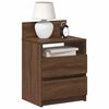 vidaXL Bedside Cabinets 2 pcs with 2 Drawers Brown Oak 40x33x60 cm