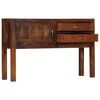 vidaXL Sideboard 118x30x75 cm Solid Mango Wood