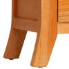 vidaXL Bedside Cabinet Natural 40 x 40 x 45.5 cm Solid Mahogany Wood