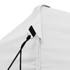 vidaXL Professional Folding Party Tent 3x6 m Steel White