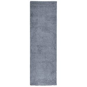 vidaXL Shaggy Rug PAMPLONA High Pile Modern Blue 80x250 cm