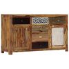 vidaXL Sideboard 140x40x80 cm Solid Acacia Wood