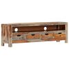 vidaXL TV Cabinet Solid Acacia Wood 130x30x40 cm