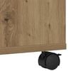 vidaXL Printer Stand Artisan Oak 60 x 48 x 74 cm Engineered Wood