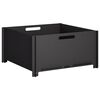 vidaXL Fire Pit Black 60 x 60 x 30 cm Steel