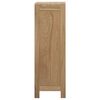 vidaXL Chest of Drawers 30x30x90 cm Solid Wood Teak
