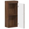 vidaXL Bathroom Wall Cabinet TULUM Brown Oak 37 x 24.5 x 86 cm