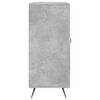 vidaXL Sideboard Concrete Grey 90x34x80 cm Engineered Wood