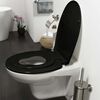 Tiger Toilet Seat and Children Seat Tulsa Black