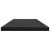 vidaXL Bookshelf Board 4 pcs Black 60 x 20 x 1.5 cm Engineered Wood