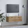 vidaXL Wall-Mounted Cabinet Artisan Oak 100 x 36.5 x 35 cm
