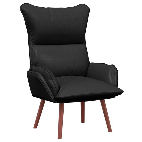 vidaXL Armchair Black 69 x 74 x 93 cm Artificial Leather