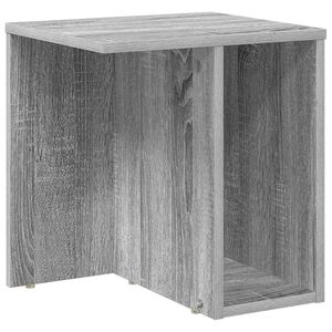 vidaXL End Table Grey Sonoma 37 x 32 x 40 cm Engineered Wood