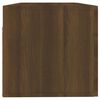 vidaXL Wall Cabinet Brown Oak 100x36.5x35 cm Engineered Wood