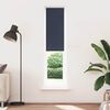 vidaXL Roller Blind Blackout Marine 60x230 cm Fabric Width 55.7 cm Polyester
