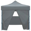 vidaXL Party Tent Folding Anthracite 291 x 291 x 315 cm Oxford Fabric
