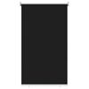 vidaXL Outdoor Roller Blind 90% UV Block Black 80 x 140 cm HDPE