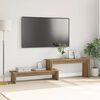 vidaXL TV Cabinet Set Artisan Oak 180 x 30 x 43 cm Engineered Wood
