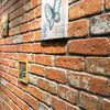 vidaXL 3D Wall Panels with Light Brown Brick Design 10 pcs EPS