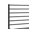 vidaXL Metal Bed Frame without Mattress with Footboard Black 140x200cm