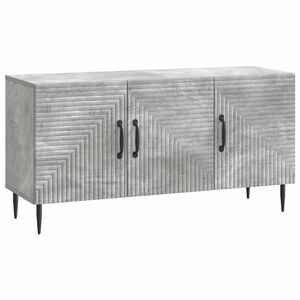 vidaXL TV Cabinet Concrete Grey 99 x 34.5 x 50 cm Engineered Wood