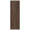 vidaXL Highboard Brown Oak 45x41x124 cm Engineered Wood