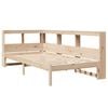 vidaXL Bookcase Bed without Mattress 100x200 cm Solid Wood Pine
