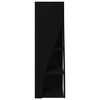 vidaXL Corner Cabinet Black 32x32x102cm Engineered Wood