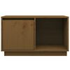 vidaXL TV Cabinet Honey Brown 74x35x44 cm Solid Wood Pine