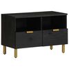 vidaXL TV Cabinet Black 70x33x46 cm Engineered Wood