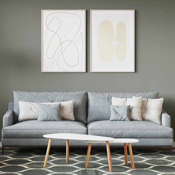 vidaXL Wall Paint Grey 16.5 x 16.5 x 16 cm Wall Print