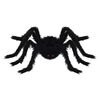 vidaXL Halloween Spider Decoration 6 pcs Black 75 cm Polyester