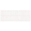 vidaXL Wall Headboard White 159.5x3x60 cm Solid Wood Pine