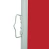 vidaXL Retractable Side Awning 120 x 300 cm Red