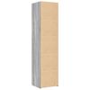 vidaXL Highboard Grey Sonoma 45x42.5x185 cm Engineered Wood