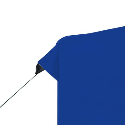 vidaXL Professional Folding Party Tent with Walls Aluminium 2x2 m Blue