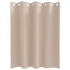 vidaXL Blackout Curtains with Rings 2 pcs Taupe 140 x 140 cm Polyester