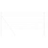 vidaXL Field Fence Silver 25 x 0.8 m Galvanised steel
