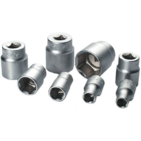 Brüder Mannesmann 61 Piece Ratcheting Socket Spanner Set 3/8" 2045