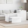 vidaXL Console Table White 80 x 50 x 225 cm Engineered Wood