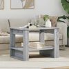 vidaXL Coffee Table Grey Sonoma 72 x 50 x 50 cm Engineered Wood