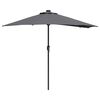 vidaXL Garden Parasol Anthracite 294 x 150 x 223 cm
