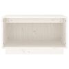 vidaXL TV Cabinet White 60x35x35 cm Solid Wood Pine