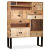 vidaXL Sideboard Solid Mango Wood 100x30x130 cm