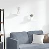 vidaXL Floating Wall Shelves 2 pcs White 23x23.5x3.8 cm MDF