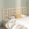 vidaXL Bed Headboard 186x4x100 cm Solid Wood Pine